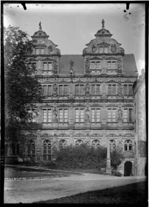 Heidelberg Schloss Friedrichsbau Außenansicht