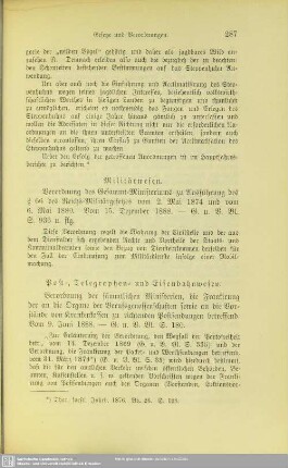 III.1.10 Post-, Telegraphen- und Eisenbahnwesen.