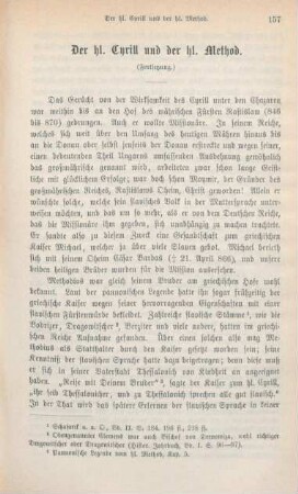 157-169 Der heilige Cyrill und der heilige Method : Fortsetzung