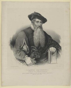Bildnis des Johannes Guttenberg