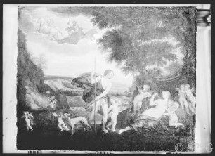 Albani, Francesco: Adonis nimmt Abschied von Venus, GK I 7723.