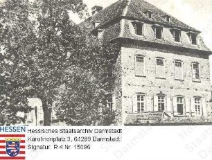 Guntersblum, altes Schloss / Vorderansicht