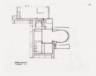 Stadttheater, Gelsenkirchen: Foto von Inv.Nr. 35904: 2. Obergeschoss 1:200