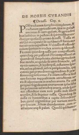 De tussi. Cap. 6.