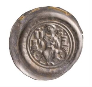 Münze, Brakteat, Pfennig, 1179 - 1180