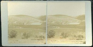 Solomon's Pools as seen from above. [Bethlehem, Teiche Salomos]
