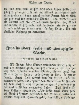 Zweihundert sechs und zwanzigste Nacht