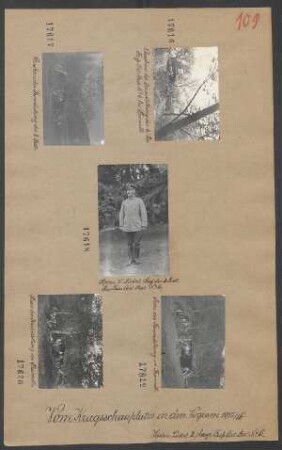 Hauptmann W. Pickel, Chef der 3.Batt. Res. Fuß Art. Bat. 6