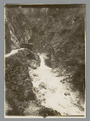 In der Almbachklamm bei Berchtesgaden