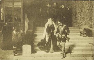 Mary, Queen of Scots, being led to execution [R]