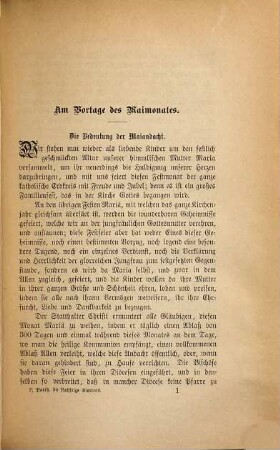 Die Nachfolge der jungfräulichen Gottesmutter in ihren Tugenden : für Predigten oder auch für geistliche Lesungen dargestellt
