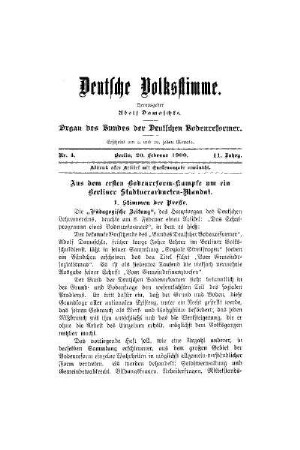 Aus dem ersten Bodenreform-Kampfe um ein Berliner Stadtverordneten-Mandat : (Fortsetzung)