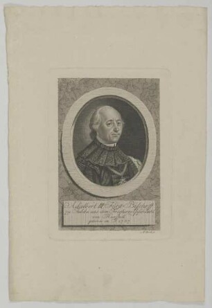 Bildnis des Adalbert III zu Fulda