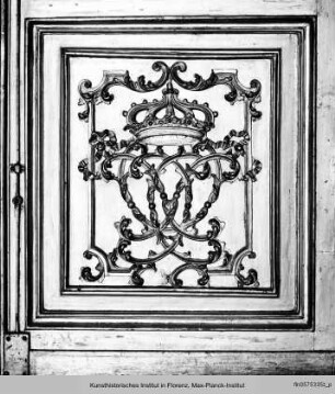 Thronsaal des Palazzo Reale von Turin : Türe