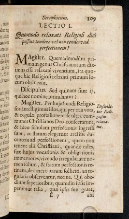 109-116, Lectio I - II