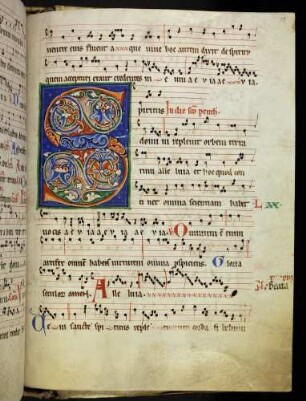 Zierinitiale: S(piritus domini)