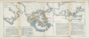 Nr. 3. Die erste Wanderung der Griechen. Die Fortsetzung der Wanderungen