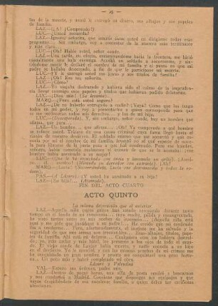 Acto quinto
