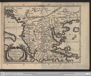 Macedonia, Epirus Et Thessalia Cum Finitimis. Tab. III.