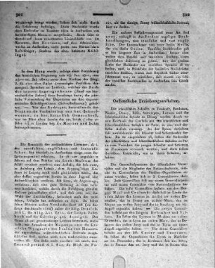 Oeffentliche Erziehungsanstalten.