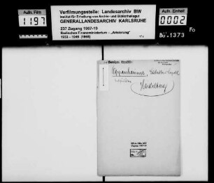 Oppenheimer, Leopold und Ehefrau Babette, Antiquitaetengeschäft in Heidelberg -Fragment-