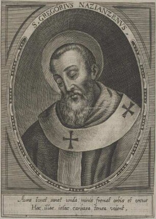 Bildnis des Gregorius Nazianzenus