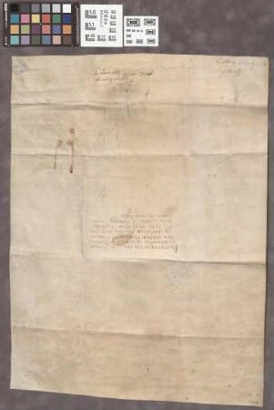 Friedberg: Instrumentum publicum, quomodo jus Patronatus in Capelle Lepsorum juxta oppidum Friedberg ad Monasterium Ilbenstadiense translatum sit,...