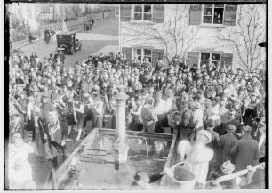 Fasnacht Krauchenwies 1928; Bräuteln