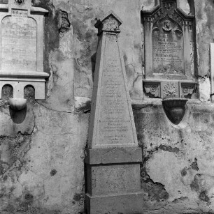 Grabstein Franz Anton Jäger, verstorben 1818