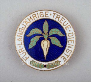 Anstecknadel "Für langjährige treue Dienste"