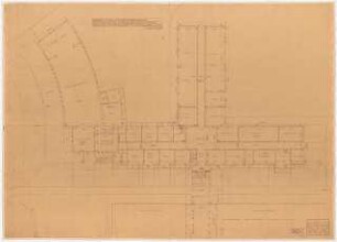 Afifa (AG für Filmfabrikation), Berlin Projekt I: Grundriss Erdgeschoss 1:100