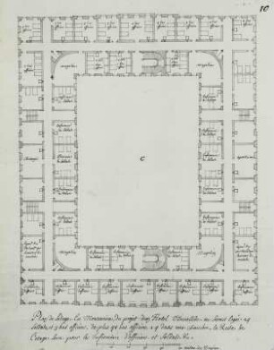 Plans, Perspectives et Elevations des quelques Maisons de Invalides