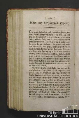 Acht und dreyßigstes Kapitel.
