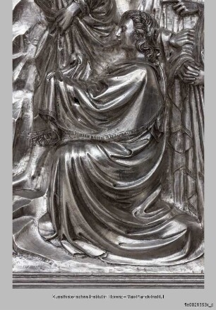 Silberaltar: Johannes der Täufer tauft Christus