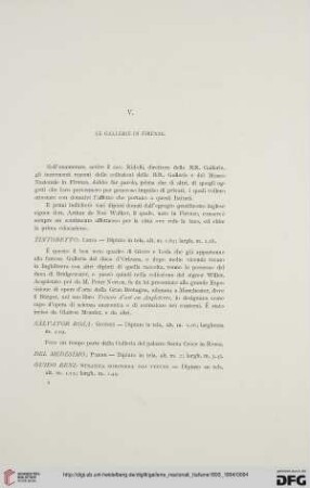1: Le gallerie di Firenze