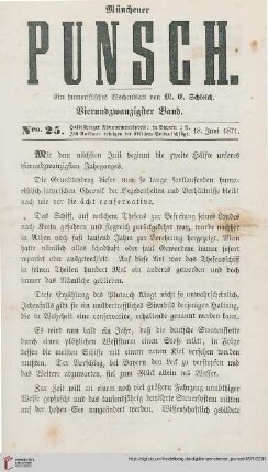 Nro. 25 (18. Juni 1871)