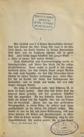 Das Sabinergut : Roman von Eduard Bertz, 1
