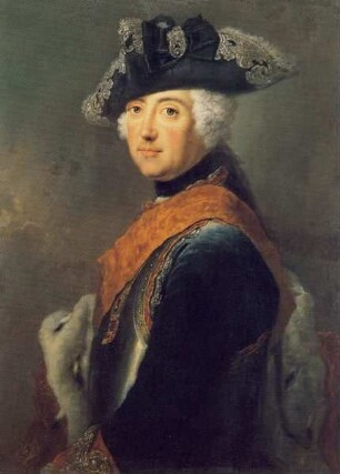 ANTOINE PESNE, FRIEDRICH DER GROßE, 1745