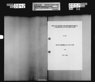 Inventuraufnahme per 31. Dez. 1930, Bd. 3d