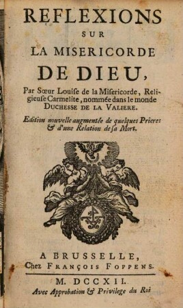Réflexions sur la misèricorde de Dieu