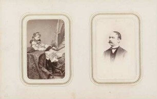links: Unbekannt (Mädchen) rechts: Unbekannt (Herr)