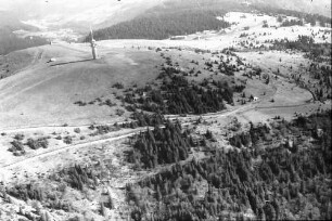 Feldberg: Fernsehturm, von Westen