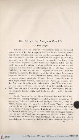 5: Die Echtheit des Anonymus Comolli's