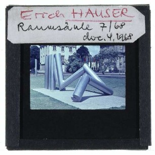 Hauser, Raumsäule 7/68