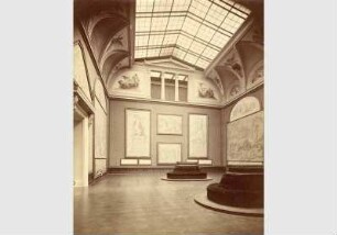 Blick in die Ausstellung der Nationalgalerie, 1. Cornelius-Saal