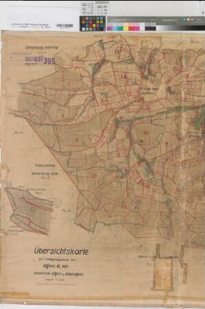 Affeln (Neuenrade), Altenaffeln (Neuenrade), Umlegung Affeln  Altenaffeln, Übersichtskarte