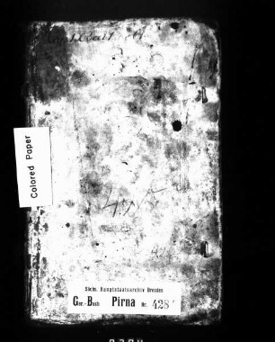 Gerichtshandelsbuch der Dingstühle Berggießhübel, Hellendorf und Markersbach (bei Bad Gottleuba)