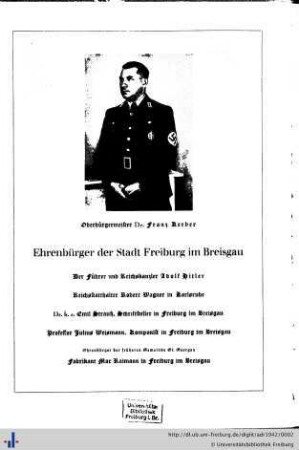 Ehrenbürger.