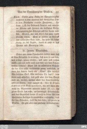 D. Innere Deutlichkeit.