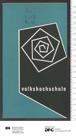 Programm Jahr 1967/1968